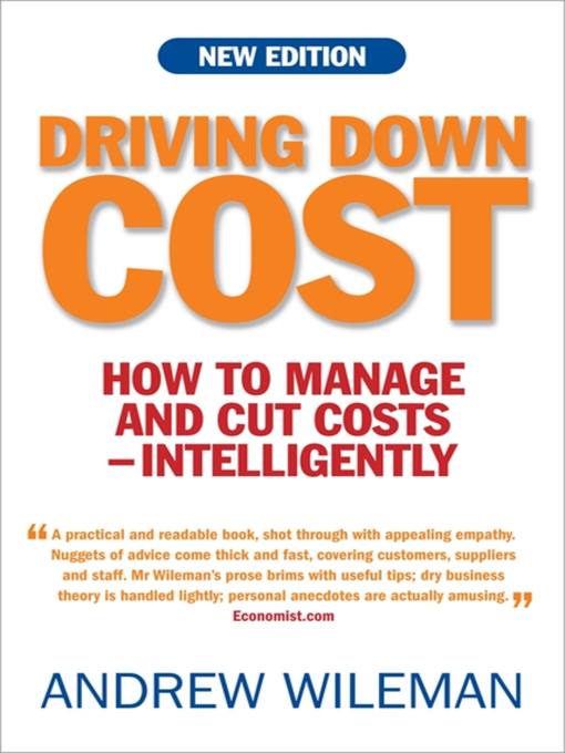 Title details for Driving Down Cost by Andrew Wileman - Wait list